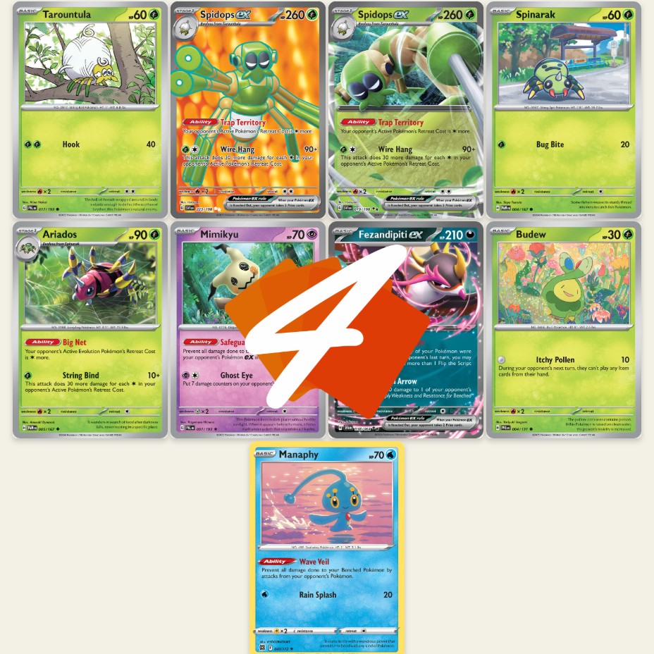 SPIDOPS ex is Another Deck Helped by BUDEW! Pokemon TCG Live